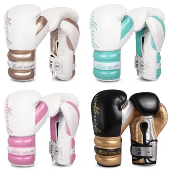Боксерские перчатки Для взрослых, Профессиональные Тренировочные Боксеры, Мужчины, Женщины, Санда Боксер, Боксерское оборудование для кикбоксинга
