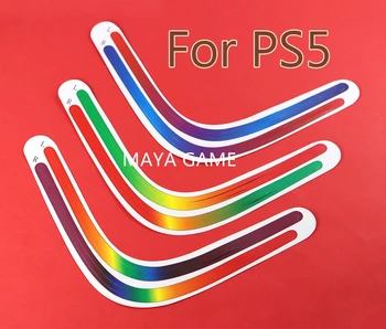 Светодиодные виниловые ленты с питанием от консоли для PS5 Disc Digital Edition, Самонаклеивающиеся наклейки с подсветкой