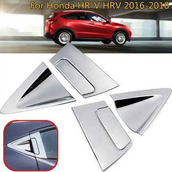 Для Honda Vezel HR-V HRV 2016-2018 Автомобильные Аксессуары 6шт ABS Хром/Углеродное волокно Боковая Ручка Задней Двери Крышка Чаши Вставка Отделка