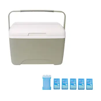 8L Изолированная Портативная Сумка-Холодильник Cool Box для Дорожных Поездок BBQ на открытом воздухе