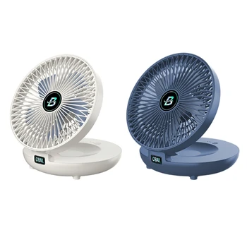 Портативный мини-вентилятор 3-ступенчатый перезаряжаемый электрический вентилятор воздушного охлаждения для домашних путешествий