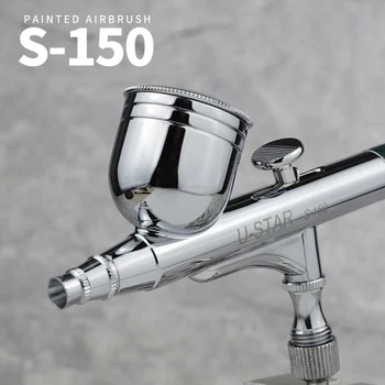 USTAR S-150 Окрашенный Аэрограф-Распылитель Двойного Действия 0,5 мм 7CC Масштабная Модель Бака Комплект Аниме SciFi DIY Кукла Раскраска Инструмент Для Рисования