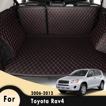 Для Toyota Rav4 Rav 4 2009 2010 2011 2012 Автомобильный грузовой лайнер, ковер в багажнике, коврики, аксессуары для салона автомобиля, водонепроницаемая крышка