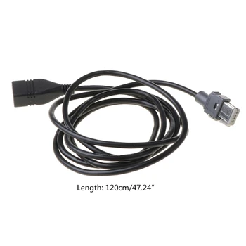 Автомобильный Медиа-Центральный Блок USB-Кабельный Адаптер USB-Разъем Кабель Для Зарядки Линейного Адаптера Автомобильный медиа-USB-кабель