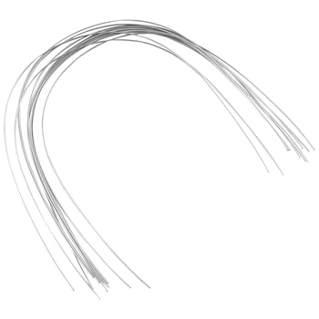 100 шт металлической проволоки NITI, как показано на рисунке, нитиноловый круглый стержень NITI Wire 10 размеров (18 +, 100)
