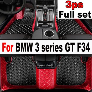 Автомобильные коврики для BMW 3 серии GT F34 320i 328i 335i 2013 2014 2015 2016 2017 2018 2019 Пользовательские автоматические накладки для ног автомобиля
