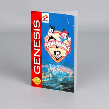 Animaniacs USA Руководство для Sega 16 bit Megadrive Genesis Высококачественные инструкции