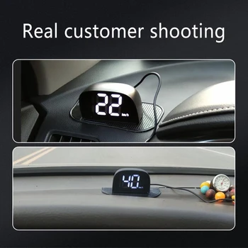 Автомобильный GPS-беспроводной головной дисплей, автомобильный универсальный электронный проектор для собак Smart HD, подвесной HUD-проектор Y01