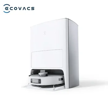 ECOVACS DEEBOT X1 OMNI White Полностью Умный Робот-Подметальщик Самоочищающийся Пылесос Intelligent Home AI Cleaner Пыль Автоматическое Опорожнение