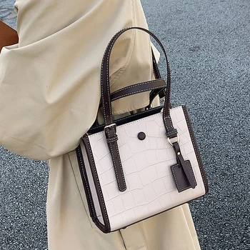Повседневные Женские маленькие сумки из искусственной кожи, высококачественная Женская сумка через плечо, сумки-мессенджеры для женщин, новая модная сумка-тоут