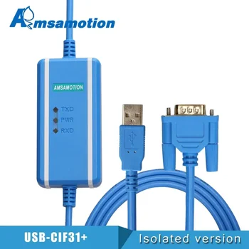 Последовательный кабель USB-коммутатора CS1W-CIF31 + USB-CIF31 С Оптической Изоляцией От USB До R232 Кабель Для Программирования Адаптер 232 Конвертер