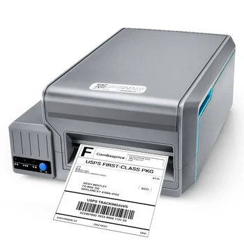 Термопринтер этикеток для доставки с электроприводом, USB-принтер штрих-кода, печать этикеток на бумаге 30-114 мм, экспресс-этикетка для доставки, impressora