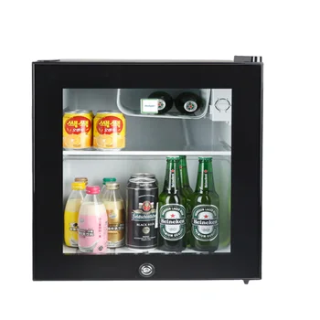 Портативный МИНИ-холодильник объемом 46 л, небольшой холодильник с морозильной камерой, МИНИ-холодильник для дома