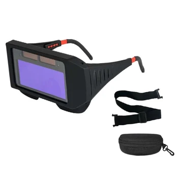 Автоматические фотоэлектрические сварочные очки на солнечных батареях, Сварочная маска с автоматическим затемнением, шлем, сварка очков