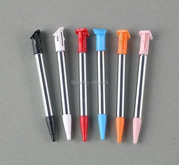 Металлическая выдвижная ручка с сенсорным экраном 100ШТ для нового выдвижного стилуса 2DS XL LL