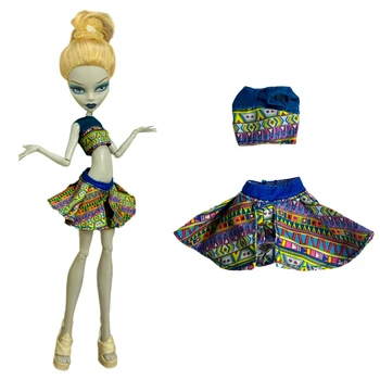 Новейшая одежда NK для куклы Monstering High Модная юбка Кукольная одежда Платье Аксессуары для кукол ручной работы праздничный наряд