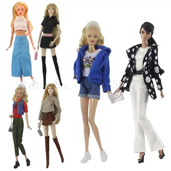 Комплект Модной одежды, Аксессуары для одежды и обуви для 30-сантиметровой куклы BJD, Идеальное дополнение для кукол Barbie Kurhn Bylthe FR SD