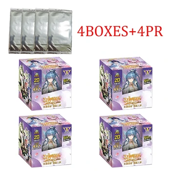 Новейшая Оптовая Продажа 4 коробки Коллекционных Карточек Goddess Story NS-5M08 Купальник Бикини Feast Booster Box Детские Игрушки И Хобби В подарок