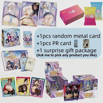 2024 New Goddess Story Cards Кукольная Игра Absolute Field Girl Party Booster Box Редкая Коллекционная Открытка Детская Игрушка В Подарок