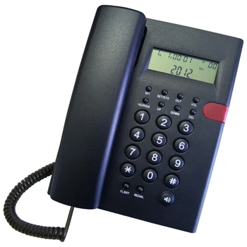 K010A-1 Стационарный телефон, настольный проводной телефон для дома / отеля /офиса Английский