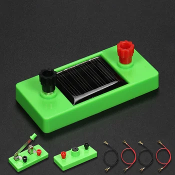 Панель Солнечных Батарей Физический и электрический экспериментальный Научный Эксперимент Обучающие Инструменты Обучающая Детская Игрушка