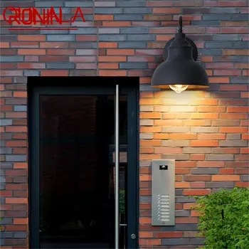 RONIN Открытый Настенный Светильник Бра Классическое Светодиодное Освещение Водонепроницаемый IP65 Домашний Декоративный Для Крыльца
