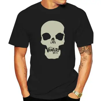 Мужская футболка с логотипом The Venture Bros, футболка, горячая распродажа, хлопковые мужские футболки в простом стиле, простой стиль