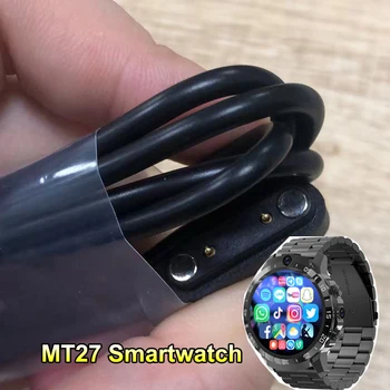 100% Оригинальный Магнитный Зарядный Кабель для Смарт-Часов MT27 4G Phone Smartwatch Charger Line