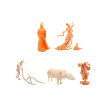 Модель сцены 1: 64, неокрашенная миниатюрная модель, фигурка для аксессуаров, Песочный столик, Сказочный сад, Декорации своими руками, архитектурный