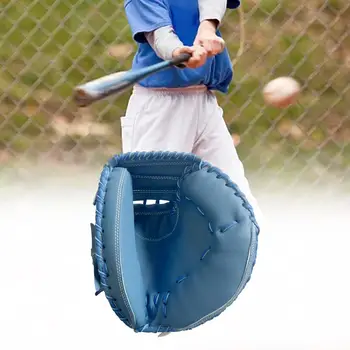 Бейсбольная перчатка Бейсбольная перчатка для левой руки Используйте утолщенную перчатку для игры в софтбол для игровых упражнений Занятий спортом на открытом воздухе