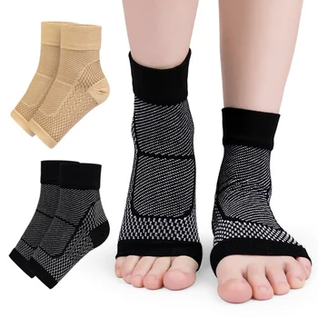 Комфортные компрессионные носки для ног, предотвращающие усталость лодыжек, снимающие отек, Женские Мужские комплекты спортивных носков, предотвращающие усталость,