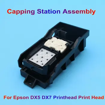 Укупорочная Станция В сборе Cap Top Для Для Mimaki JV33 JV5 CJV30 Cap Station Для Печатающей головки Epson DX5 DX7 Комплект Для очистки печатающей головки