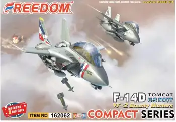 Компактная серия FREEDOM 162062: комплект моделей F-14D Tomcat VF-2 Bounty Hunturs