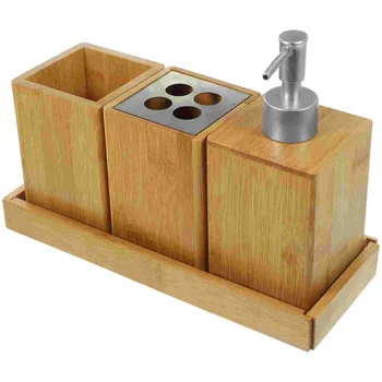 Многофункциональный набор для ванны Kichen Аксессуары Мыло Кухонная утварь Бамбуковые принадлежности