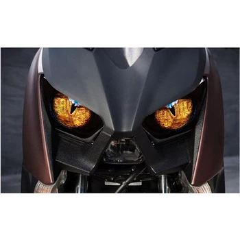 4 шт. Аксессуары для мотоциклов Наклейка для защиты фар Наклейка для фар Yamaha Xmax 300 Xmax 250 A & C